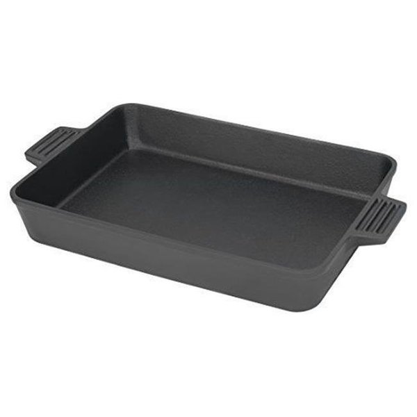 Bakeoff 9 x 13 in. Cast Iron Bake Pan; Black BA191092